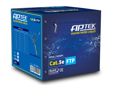 APTEK CAT.5e FTP 305m 24AWG PVC CABLE(P/N: )