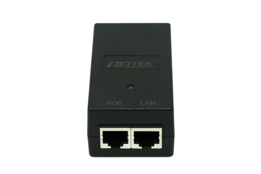 APTEK AP-PoE 48-GE - PoE Adaper 48V Gigabit Ethernet Port  