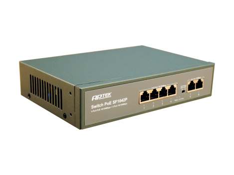 APTEK SF1052P - Switch 5 port PoE unmanaged