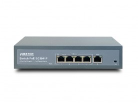 APTEK SG1041P - Switch 4 port PoE Gigabit unmanaged