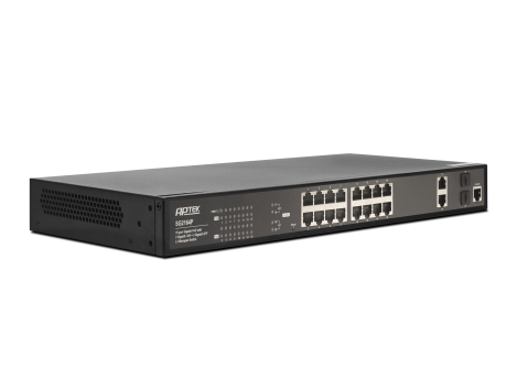 APTEK SG2164P - Switch 16 Port PoE L2 Managed Gigabit