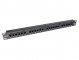 Patch Panel DINTEK PowerMax Cat.6 UTP 24P 1U (1402-04011)