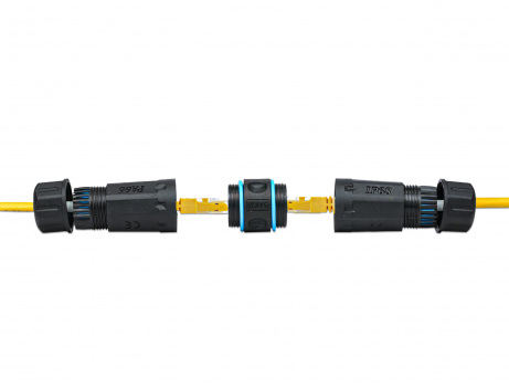 Đầu nối mạng Outdoor APTEK chống nước chuẩn IP68
