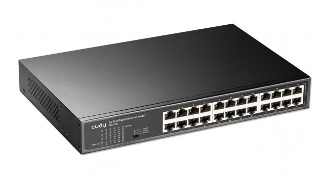 Cudy GS1024 - Switch 24 cổng LAN tốc độ cao, hỗ trợ VLAN và Ext mode