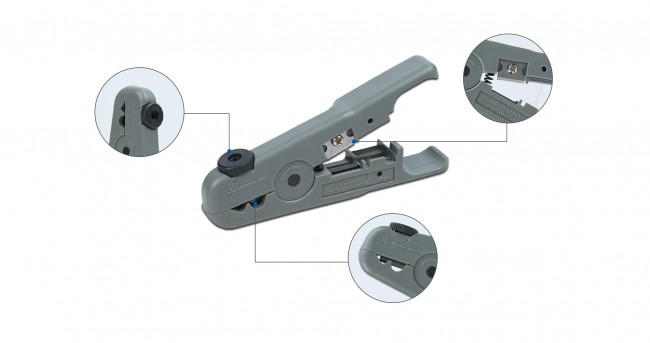 APTEK Cutter - Kìm tuốt vỏ đa chức năng, chỉnh được dao cắt