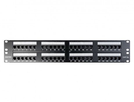 Patch Panel DINTEK PowerPRO Cat