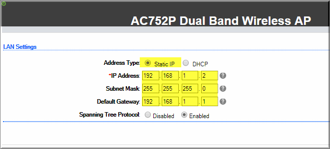 APTEK AC752P - Cấu hình Auto Reboot